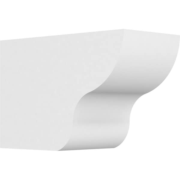 Ekena Millwork Standard Greensboro Architectural Grade PVC Rafter Tail, 6"W x 8"H X 12"L RFTP06X08X12GRN - main